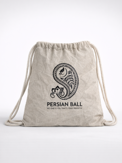 PersianBall Minimal Drawstring Bag